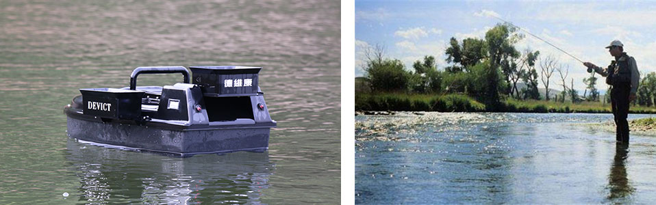 德維康“風語者”系列遙控打窩船,釣魚船